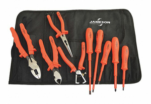 INSULATED TOOL SET 9 PC. by Jameson