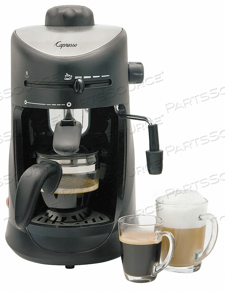 ESPRESSO MACHINE BLACK/SILVER 10 OZ. by Capresso ESPRESSO MACHINE BLACK/SILVER 10 OZ. by Capresso