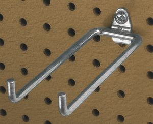 DOUBLE ROD PEGBOARD HOOK PK10 by Durahook