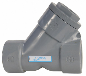 Y CHECK VALVE CPVC 4 FLANGE by Hayward