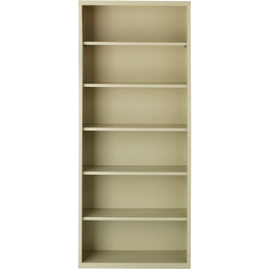6 SHELF BOOKCASE 34-1/2"W X 13"D X 82"H, PUTTY by Hirsh