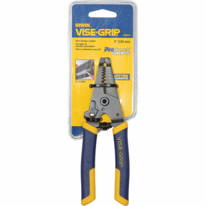 VISE-GRIP 6" WIRE STRIPPER/CUTTER W/ PROTOUCH GRIPS by IRWIN Tools