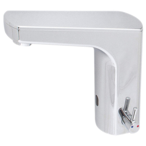 LOW ARC BATHROOM FAUCET DECK MOUNT 2A by Sensorflo