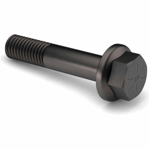 HEX FLANGE BOLT - 5/16-18 X 1-3/4" - GRADE 8 - STEEL - PLAIN - PT - UNC - 700 PACK by Earnest Machine