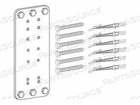 STEEL STUD WALL MOUNTING KIT by Ergotron, Inc.