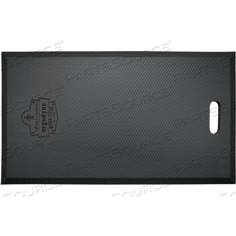 PROFLEX386 LARGE KNEELING PAD 1/2" THICK 16" X 28" BLACK by Ergodyne