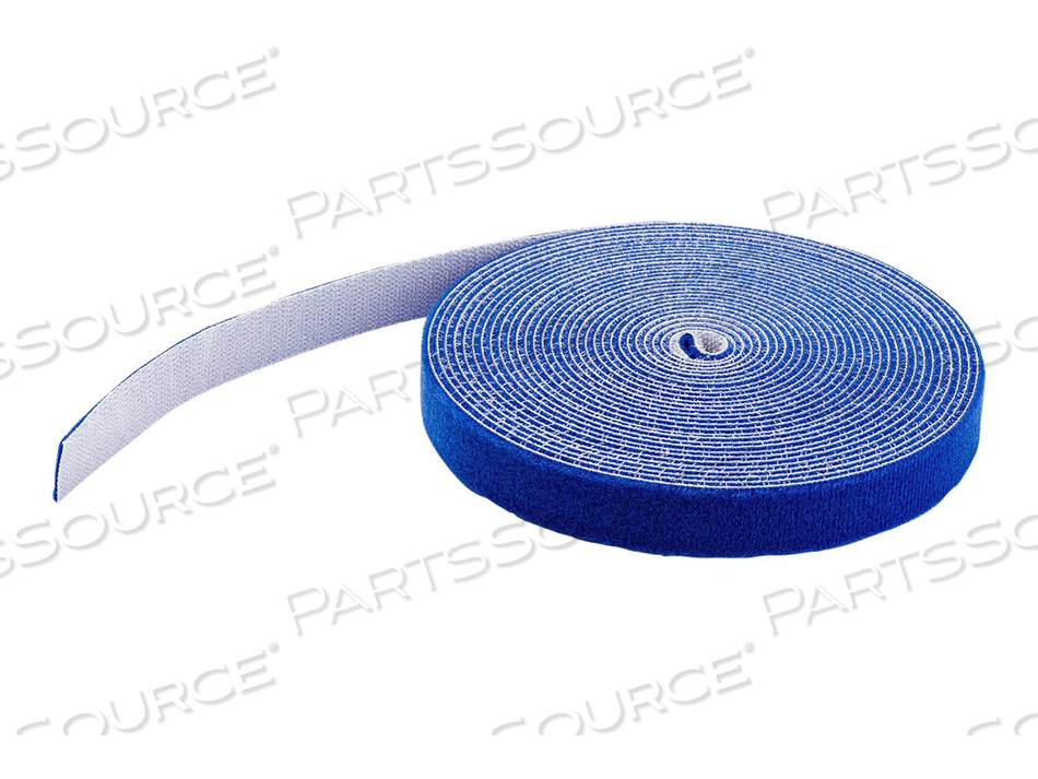 50FT HOOK AND LOOP ROLL, CUT-TO-SIZE REUSABLE CABLE TIES, BULK INDUSTRIAL WIRE FASTENER TAPE / ADJUSTABLE FABRIC WRAPS BLUE / RESUABLE SELF by StarTech.com Ltd. 50FT HOOK AND LOOP ROLL, CUT-TO-SIZE REUSABLE CABLE TIES, BULK INDUSTRIAL WIRE FASTENER TAPE / ADJUSTABLE FABRIC WRAPS BLUE / RESUABLE SELF by StarTech.com Ltd.