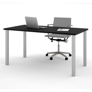 ALL-PURPOSE WORKSURFACE TABLE - 60 X 30 - BLACK by Bestar Technologies, Inc.