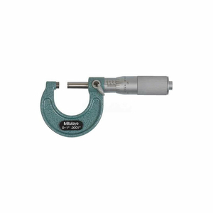 0-1" MECHANICAL OUTSIDE MICROMETER W/ RATCHET FRICTION THIMBLE by Mitutoyo 0-1" MECHANICAL OUTSIDE MICROMETER W/ RATCHET FRICTION THIMBLE by Mitutoyo