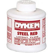 80696 ITW DYKEM STEEL RED LAYOUT FLUID,BOTTLE 930 ML by Dykem