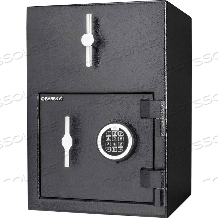 ROTARY HOPPER KEYPAD DEPOSITORY SAFE - 14"W X 14"D X 20"H, 1.15 CUBIC FT. by Barska