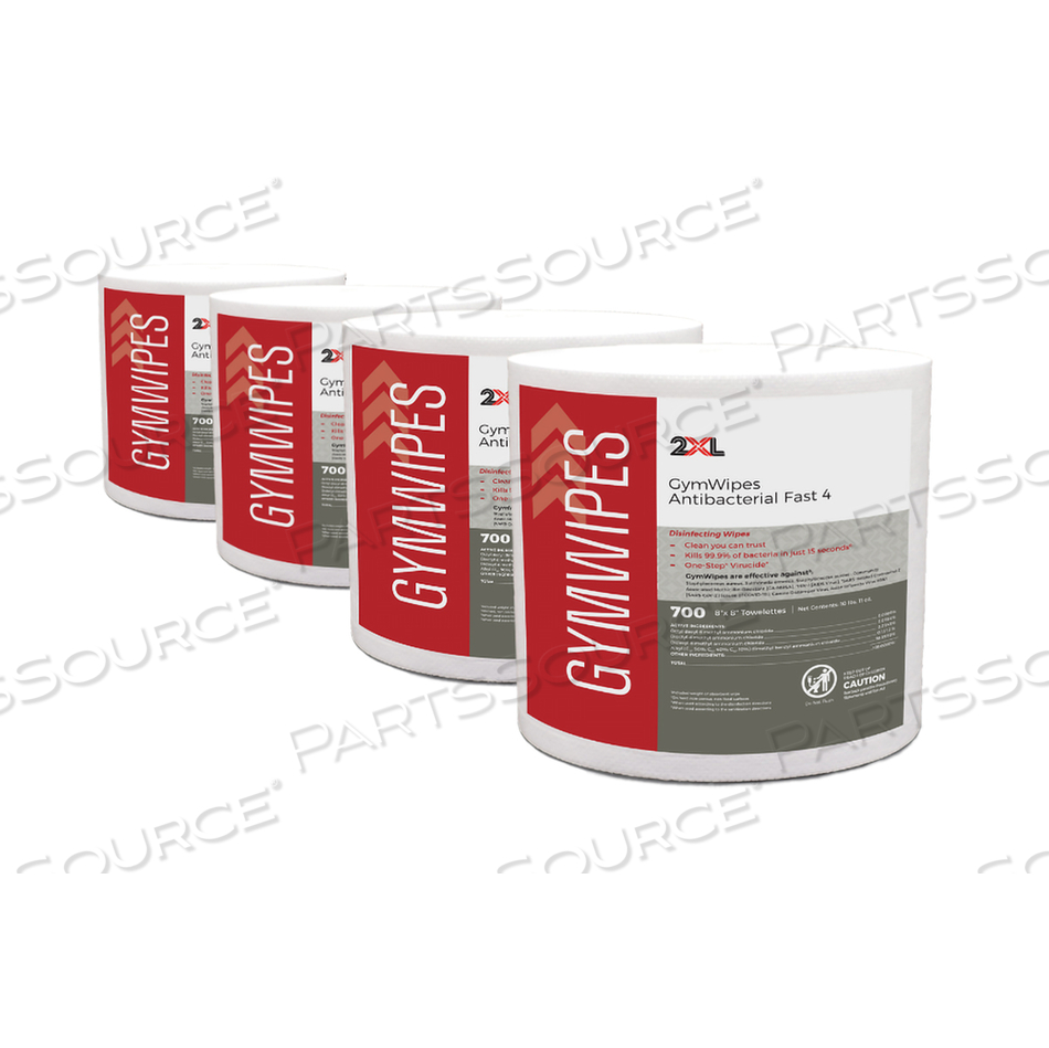 GYMWIPES ANTIBACTERIAL REFILL BAG by 2XL Corporation GYMWIPES ANTIBACTERIAL REFILL BAG by 2XL Corporation