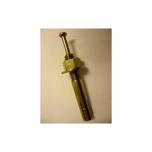 CENTER PIN DRIVE ANCHOR - 1/2 X 4-3/4" - STEEL - YELLOW ZINC - USA - PKG OF 50 by Diversified Fastening Systems