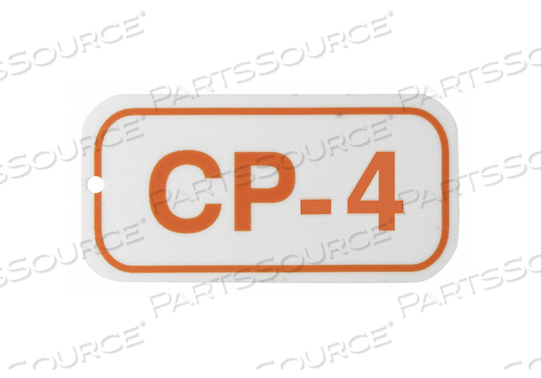 LOCKOUT TAG 1-1/2 H X 3 W 1/8 HOLE SZ by Brady Americas