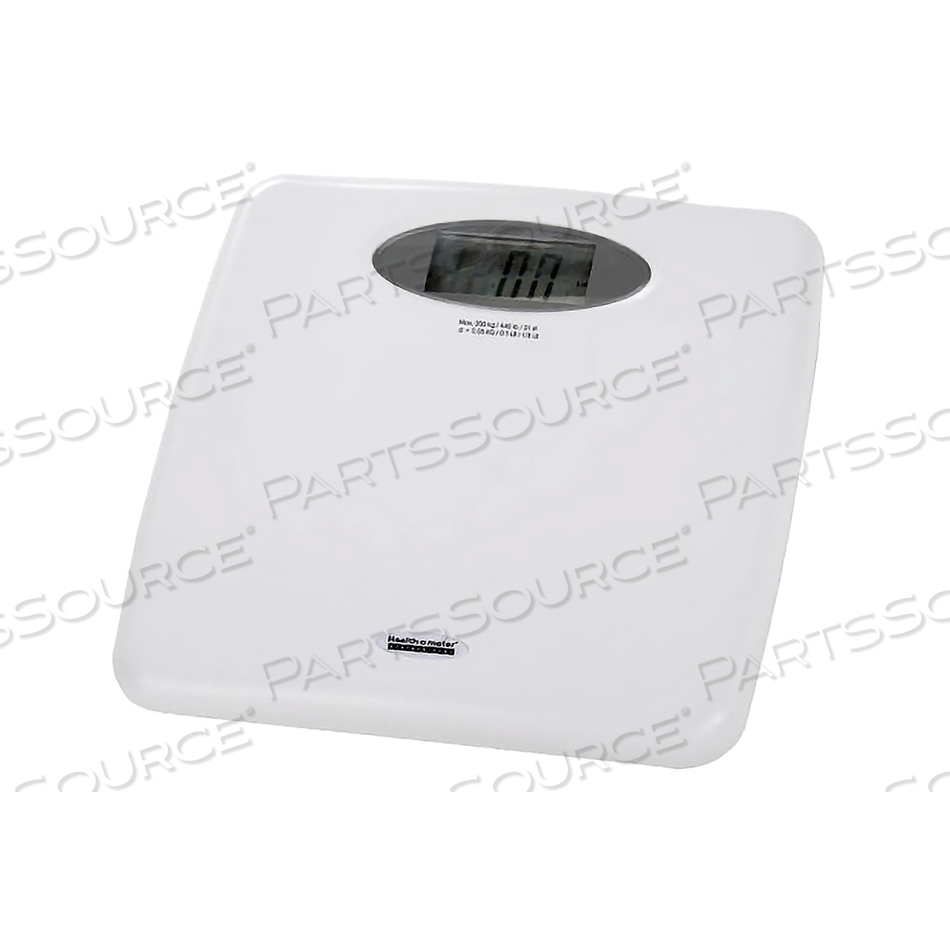 DIGITAL FLOOR SCALE, 400 LB X 0.1 LB, 1-1/4 IN LCD DISPLAY by Health O Meter Professional Scales DIGITAL FLOOR SCALE, 400 LB X 0.1 LB, 1-1/4 IN LCD DISPLAY by Health O Meter Professional Scales