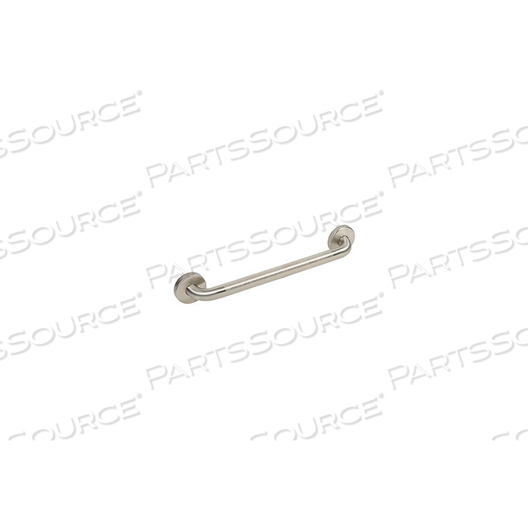 1-1/4" DIA. STRAIGHT PEENED GRAB BAR - 18"W by Bobrick Washroom Equipment, Inc