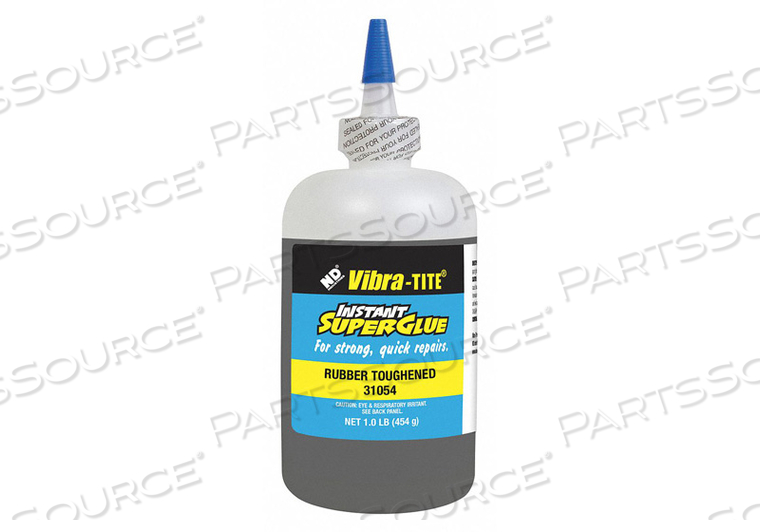 INSTANT ADHESIVE BLACK BOTTLE 1 LB. by Vibra-Tite