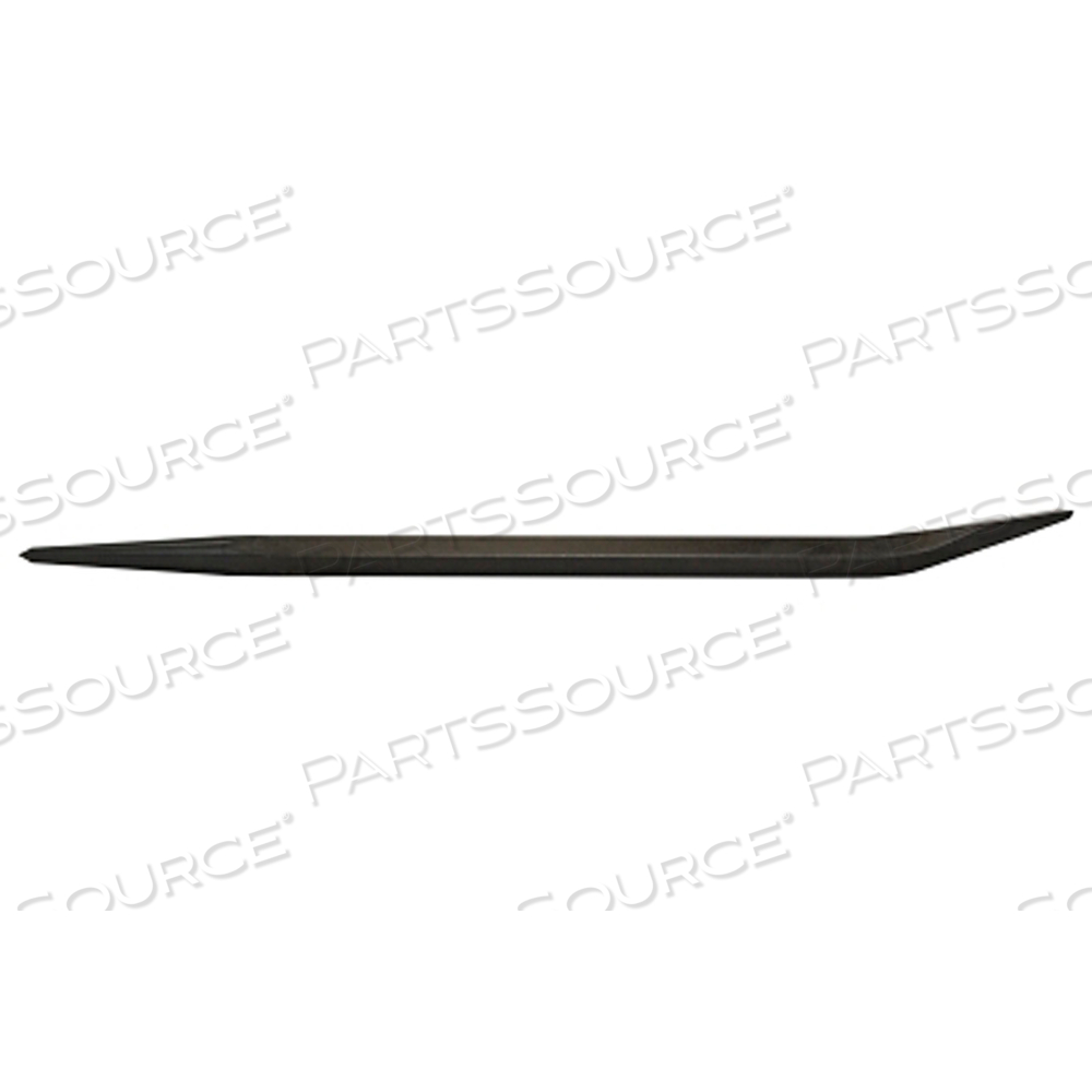 LINE-UP PRY BAR, 20", 3/4", OFFSET CHISEL/STRAIGHT TAPERED POINT, BLACK OXIDE by Mayhew