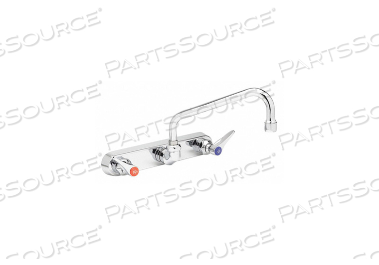 FAUCET8" CTR WALL 12" NOZ by T&S Brass