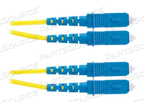 OPTI-CORE, PATCH CABLE, SC SINGLE-MODE (M) TO SC SINGLE-MODE (M), 7.01 M, FIBER OPTIC, DUPLEX, 9 / 125 MICRON, OS2, RISER, YELLOW by Panduit