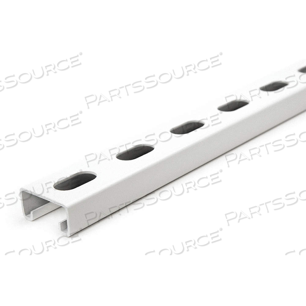 STRUT CHANNEL - SLOTTED, STEEL, PAINTED, 14 GA GAUGE, 2 FT OVERALL LG, WHITE by Approved Vendor STRUT CHANNEL - SLOTTED, STEEL, PAINTED, 14 GA GAUGE, 2 FT OVERALL LG, WHITE by Approved Vendor