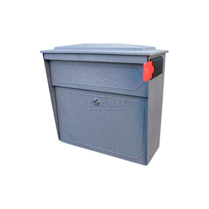 TOWNHOUSE WALL MOUNT MAIL BOSS LOCKING MAILBOX GRANITE by Epoch Design LLC Dba Mail Boss TOWNHOUSE WALL MOUNT MAIL BOSS LOCKING MAILBOX GRANITE by Epoch Design LLC Dba Mail Boss