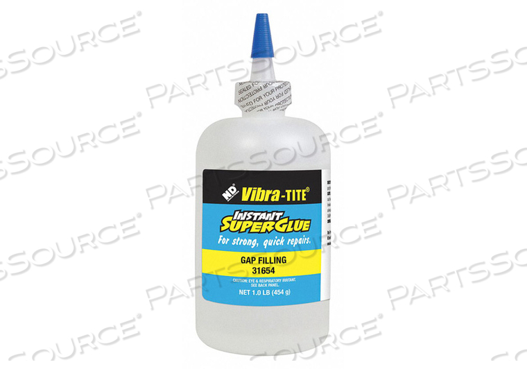 INSTANT ADHESIVE CLEAR BOTTLE 1 LB. by Vibra-Tite