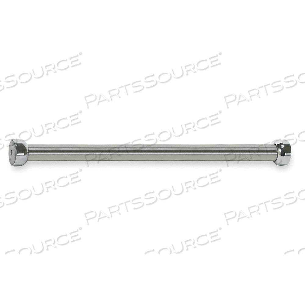 SHOWER ROD, 2VAN1, STAINLESS STEEL, 72 IN LG, CHROME PLATED, 30 LB WT CAPACITY by Approved Vendor SHOWER ROD, 2VAN1, STAINLESS STEEL, 72 IN LG, CHROME PLATED, 30 LB WT CAPACITY by Approved Vendor