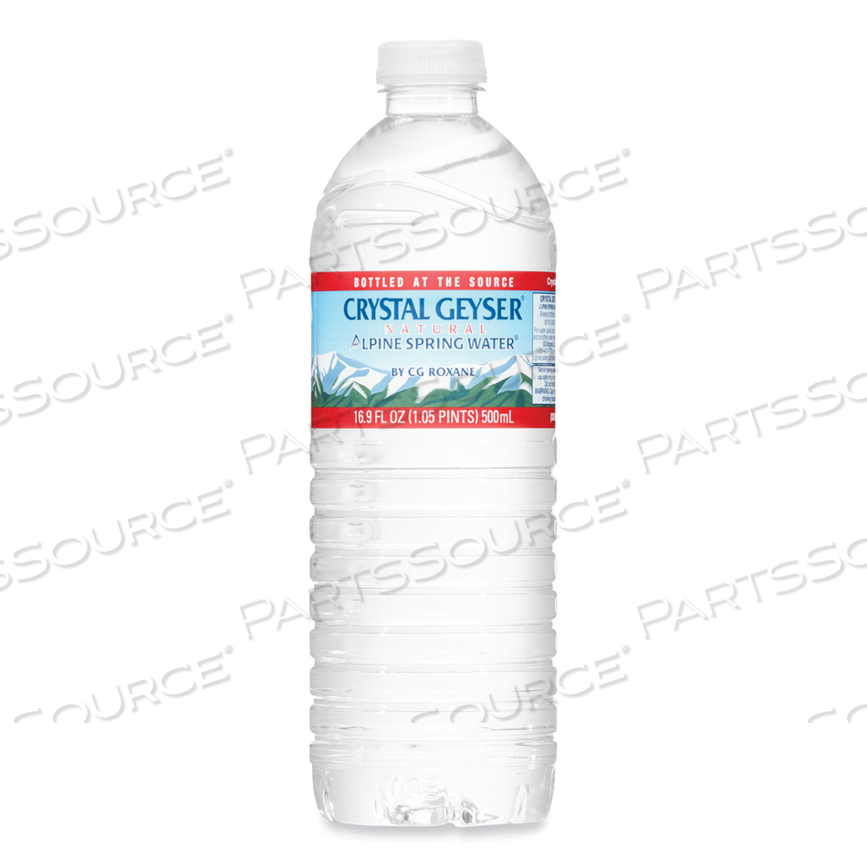 ALPINE SPRING WATER, 16.9 OZ BOTTLE, 24/CASE, 84 CASES/PALLET by Crystal Geyser