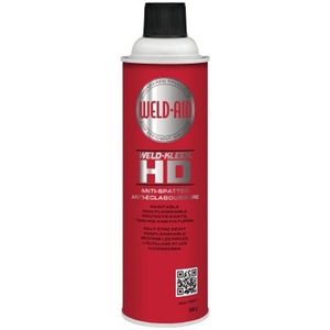 WELD-AID WELD-KLEEN HD ANTI-SPATTER, 20 WT OZ, AEROSOL, COLORLESS by Weld-Aid WELD-AID WELD-KLEEN HD ANTI-SPATTER, 20 WT OZ, AEROSOL, COLORLESS by Weld-Aid