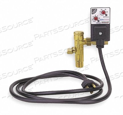 AUTO DRAIN VALVE 115V 1/2 IN 1.6 GPM by Ingersoll-Rand