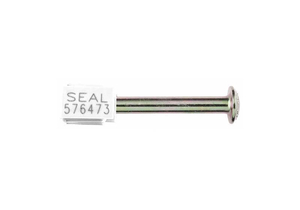 BOLT SEAL 4-3/8 X 5/16IN ABS WHITE PK250 by TydenBrooks