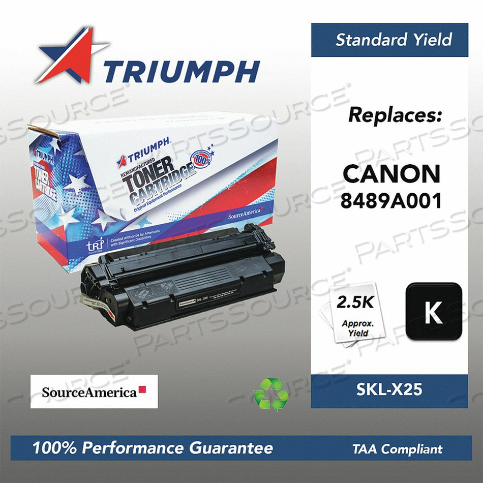TONER CARTRIDGE BLACK 2500 PAGES by Source America TONER CARTRIDGE BLACK 2500 PAGES by Source America