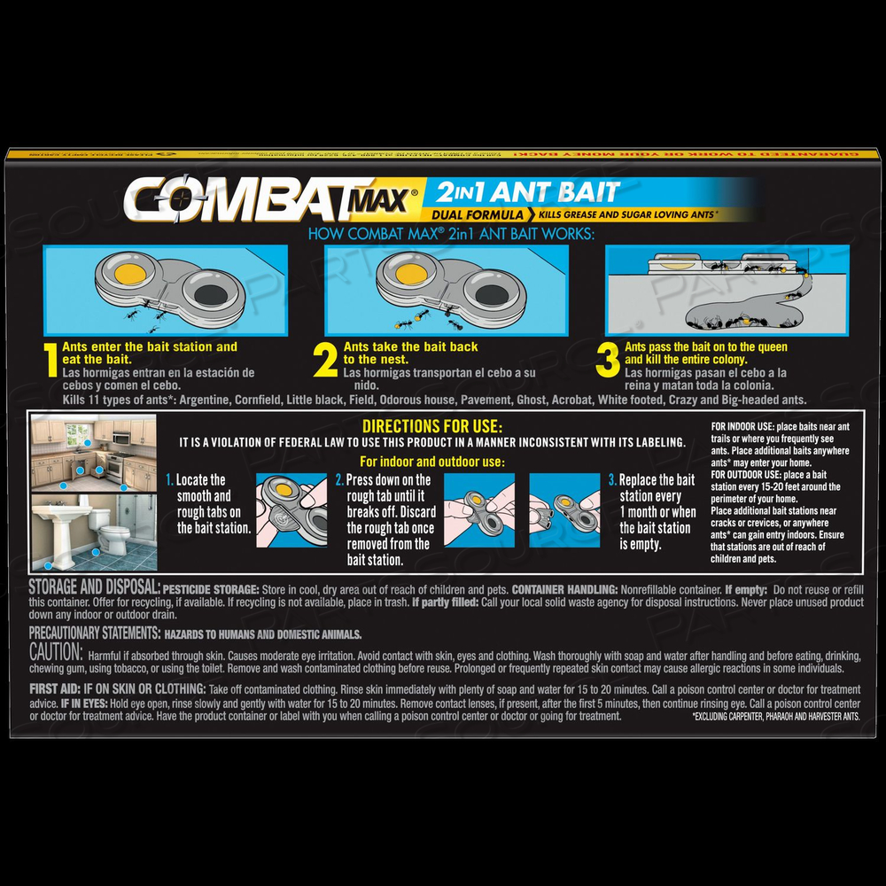 MAX 2-IN-1 ANT BAIT by Combat MAX 2-IN-1 ANT BAIT by Combat