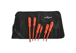 INSULATED SCREWDRIVER SET 6 PC. by Jameson