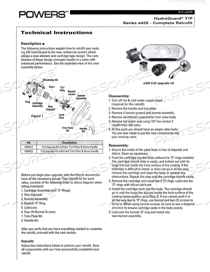 FULL UPGRADE KIT by STERIS Corporation FULL UPGRADE KIT by STERIS Corporation