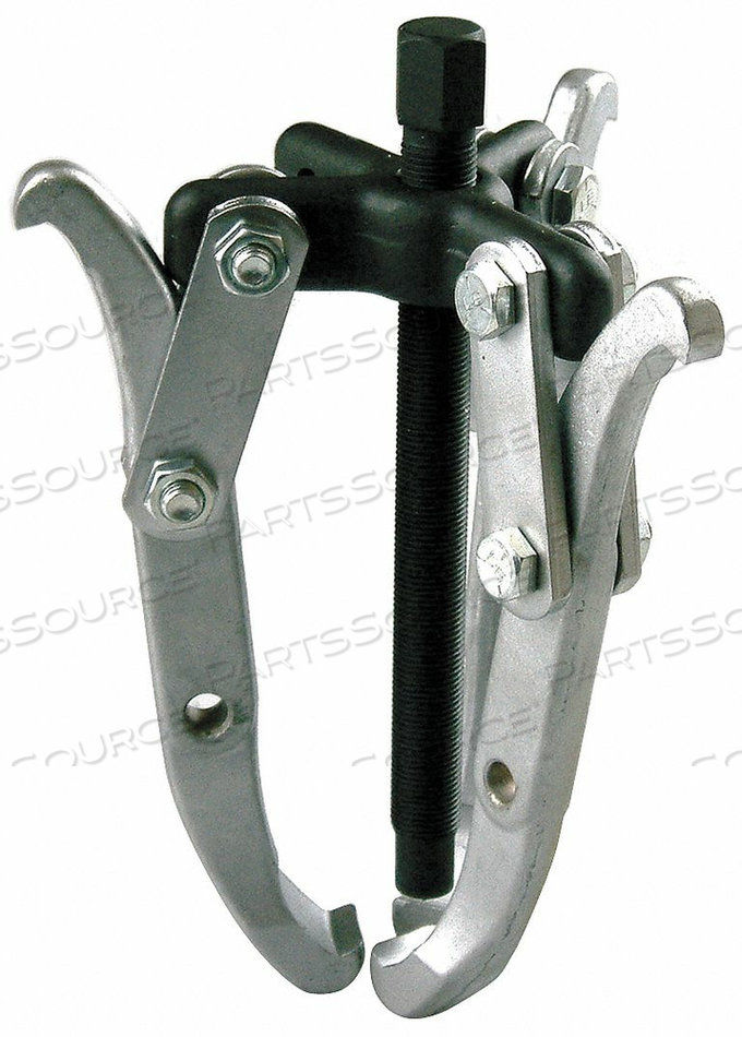 MECHANICAL JAW PULLER, LOCKING, CAPACITY 2 TON, NUMBER OF JAWS 2 OR 3, REVERSIBLE, JAW REACH 3-1/4 IN., JAW SPREAD 4-3/4 IN., 3/8-24 X 4-7/8 by Westward