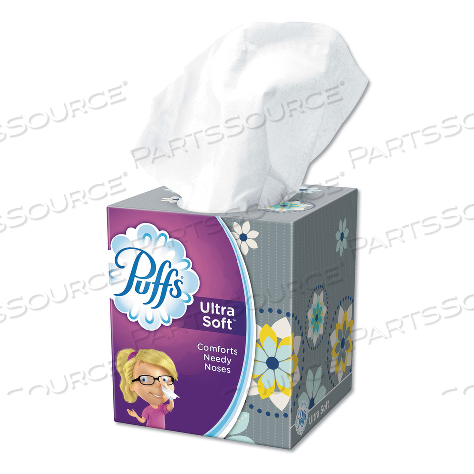 ULTRA SOFT FACIAL TISSUE, 2-PLY, WHITE 