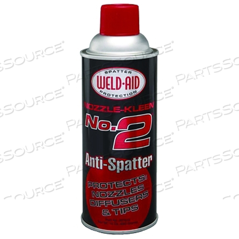 NOZZLE-KLEEN #2 ANTI-SPATTER, 16 OZ AEROSOL CAN, CLEAR by Weld-Aid