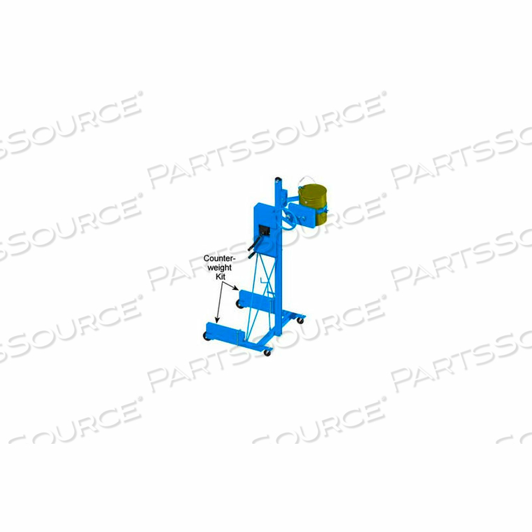 OPTIONAL COUNTERWEIGHT KIT FOR MORSE MODEL 83 