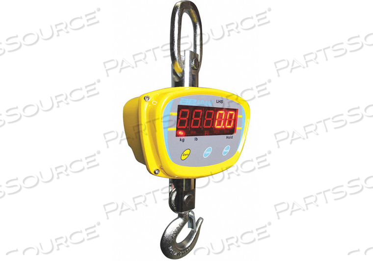 CRANE SCALE LED 1500KG/3000 LB CAP. by Adam Equipment