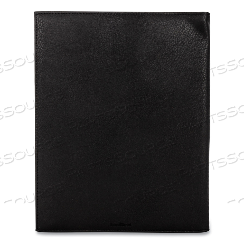 FAUX-LEATHER PADFOLIO, 9 X 12 PAD, 9.75 X 12.5, BLACK by Bond Street, Ltd.