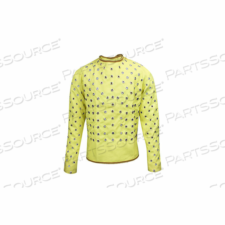 CUTGUARD KEVLAR SURGEON STYLE COAT, L, YELLOW 