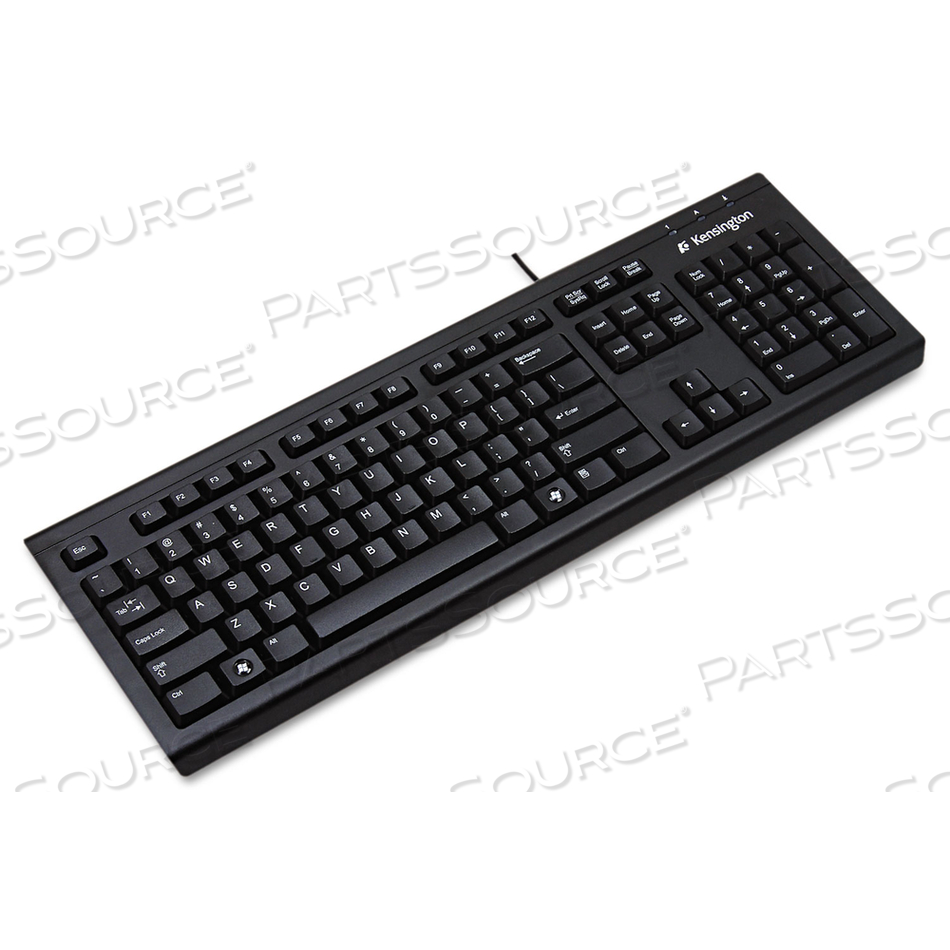 SPILL-PROOF KEYBOARD FOR LIFE, BLACK by Kensington Computer Products SPILL-PROOF KEYBOARD FOR LIFE, BLACK by Kensington Computer Products