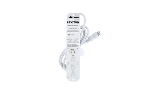 MEDICAL GRADE POWER STRIP, 125 VAC, POWDER COATED STEEL, 20 A, 2.6 IN X 15 FT, 6 OUTLET, MEETS CSA, NFPA, UL by Leviton