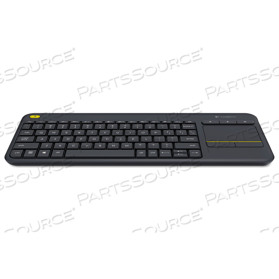 WIRELESS TOUCH KEYBOARD K400 PLUS, BLACK by Logitech