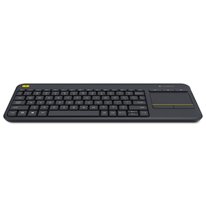 KEYBOARD K400 PLUS BLACK WIRELESS by Logitech