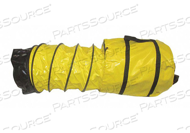 VENTILATION DUCT 12 IN X 25 FT BLK/YLW by Americ