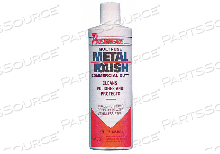 METAL POLISH BOTTLE 12 OZ. by Premiere METAL POLISH BOTTLE 12 OZ. by Premiere