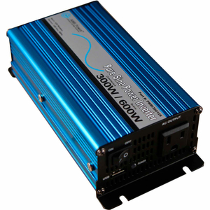 300 WATT PURE SINE POWER INVERTER WITH CABLES by Aims Power